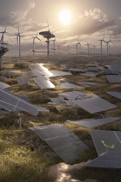 Image similar to cyborg renewable energy, ultra realistic, concept art, intricate details, highly detailed, photorealistic, octane render, 8 k