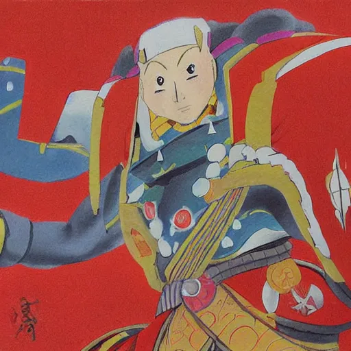 Image similar to yamato-e painting