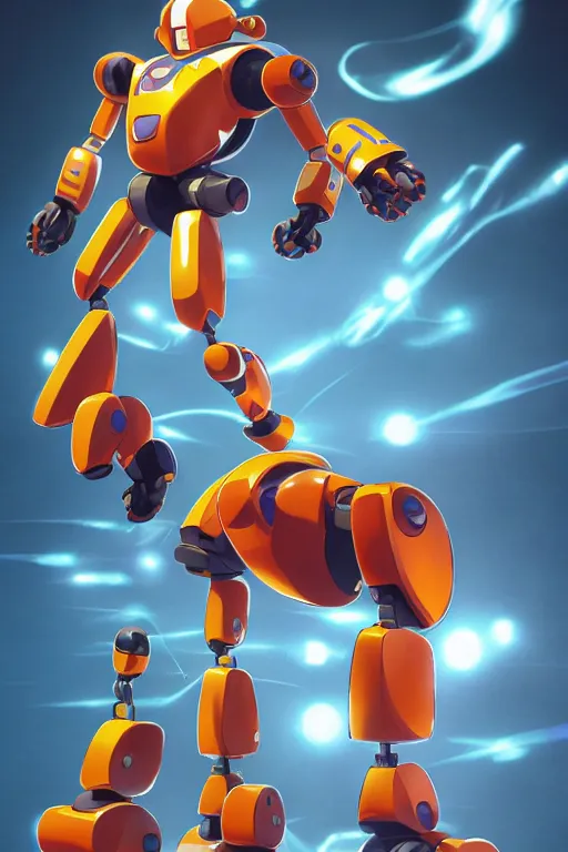 Image similar to metabots medabots medarotto medarot robot minimalist comics, behance hd by jesper ejsing, by rhads, makoto shinkai and lois van baarle, ilya kuvshinov, rossdraws global illumination ray tracing hdr radiating a glowing aura