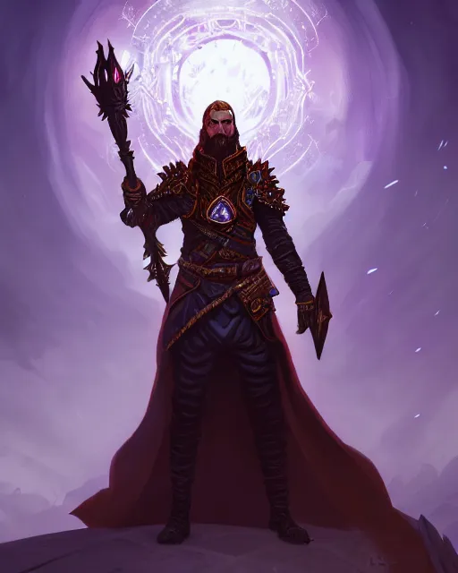 Prompt: An almighty warlock, battle mage, world domination, very very very epic, D&D, fantasy, intricate, elegant, highly detailed, digital painting, artstation, character concept art, character design, smooth, sharp focus, illustration 8k