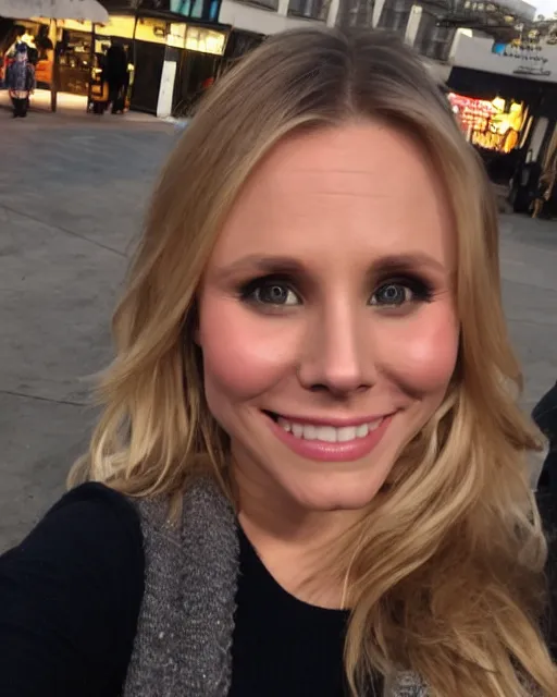 Image similar to eyeview, first person point of view of my date with kristen bell