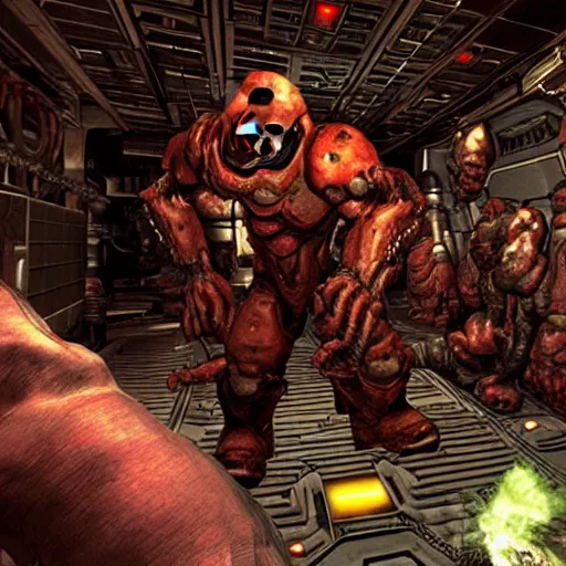 Image similar to doom 3