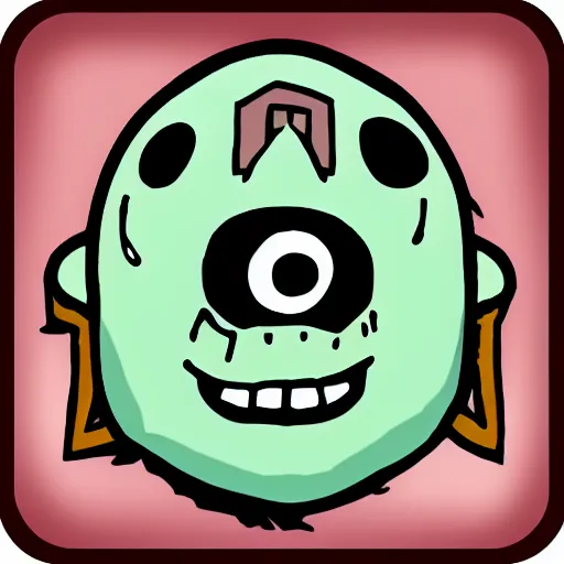 Image similar to binding of isaac future monster icon