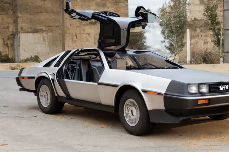 Image similar to delorean in half life alyx