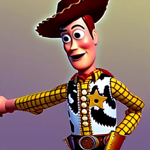 Prompt: Michael as Woody in Toy Story (1995)