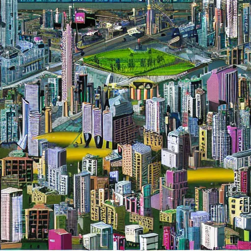 Image similar to megalopolis