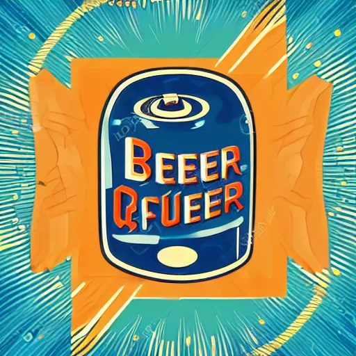 Image similar to Propaganda poster of a beer, sticker, highly detailed, colorful, illustration, drama, smooth and clean vector curves, no jagged lines, vector art, smooth