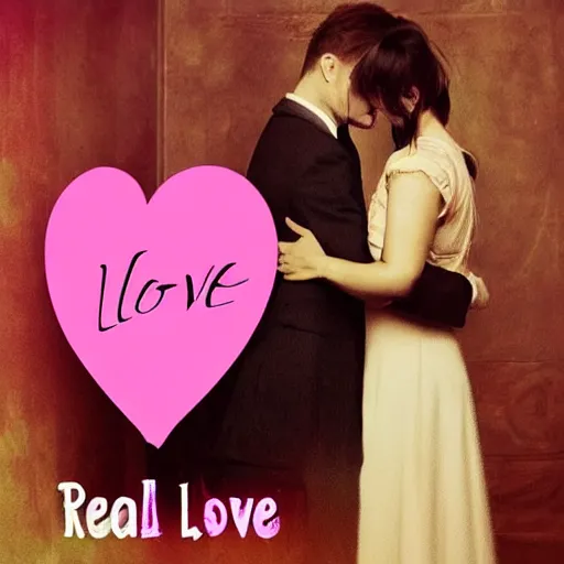 Prompt: real love