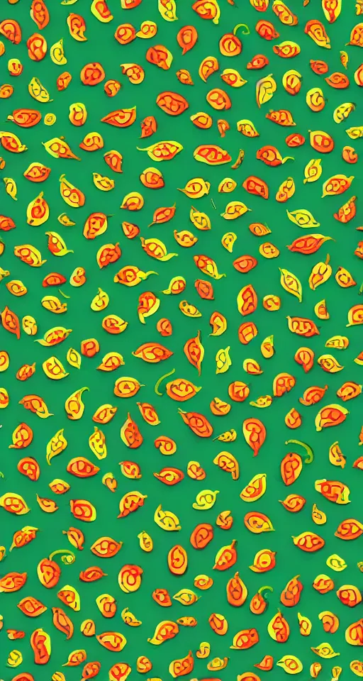 Image similar to jalapeño pepper pattern background