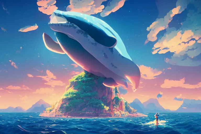 A legendary whale