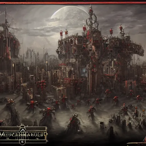 Image similar to adeptus mechanicus