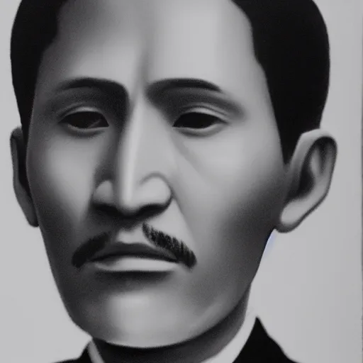 Prompt: portrait of jose rizal if he were alive in 2 0 2 0, hyperrealistic photography