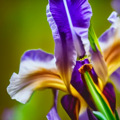 Image similar to macro photo of an iris