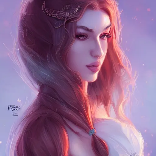 Prompt: fox girl, long hair, gorgeous, amazing, elegant, intricate, highly detailed, digital painting, artstation, concept art, sharp focus, illustration, art by Ross tran