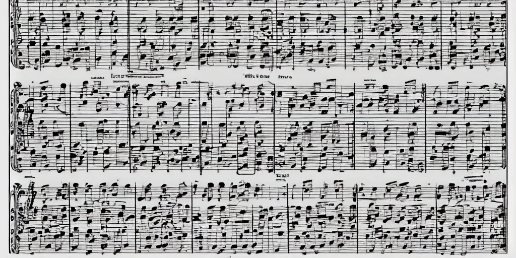 Image similar to baroque sheet music