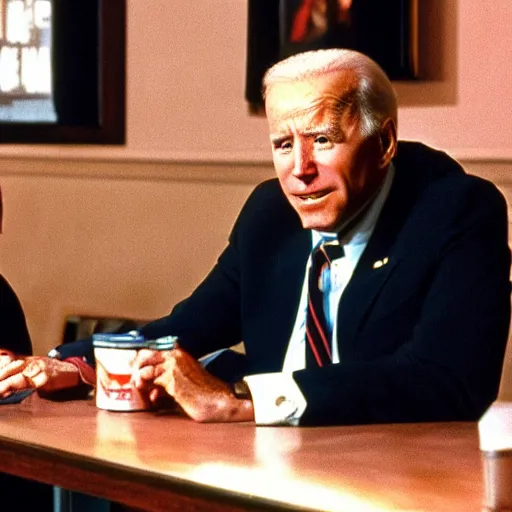Prompt: biden in pulp fiction