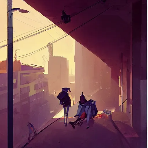 Prompt: São Paulo Estação da luz, cracolandia artwork by Sergey Kolesov