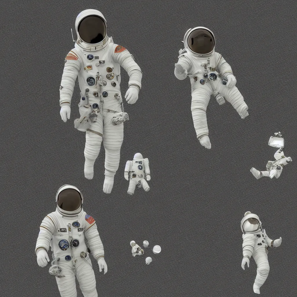 Image similar to cosmonaut texture