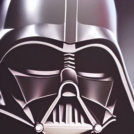 Image similar to close up of darth vader,