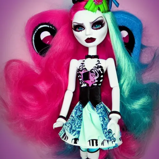 Prompt: monster high doll