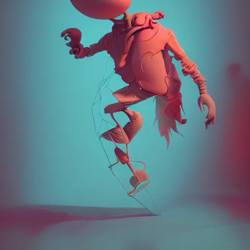 Prompt: james jean style, claymation style, colourful, volumetric light,, dramatic light, analogue photo, vfx art, digital painting, digital illustration, unreal engine render,