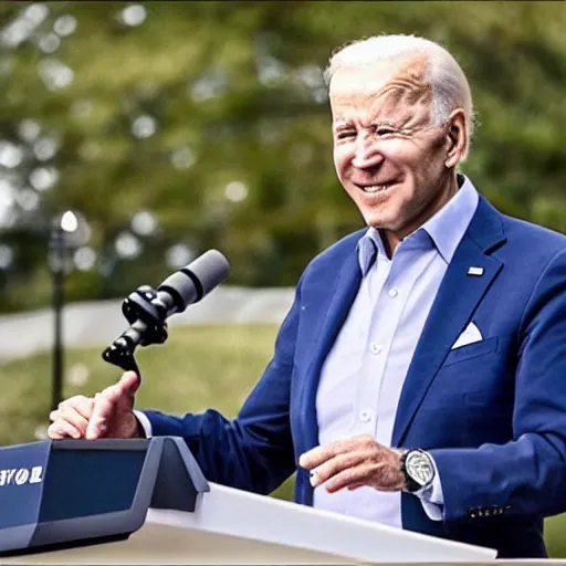 Prompt: biden akira drift