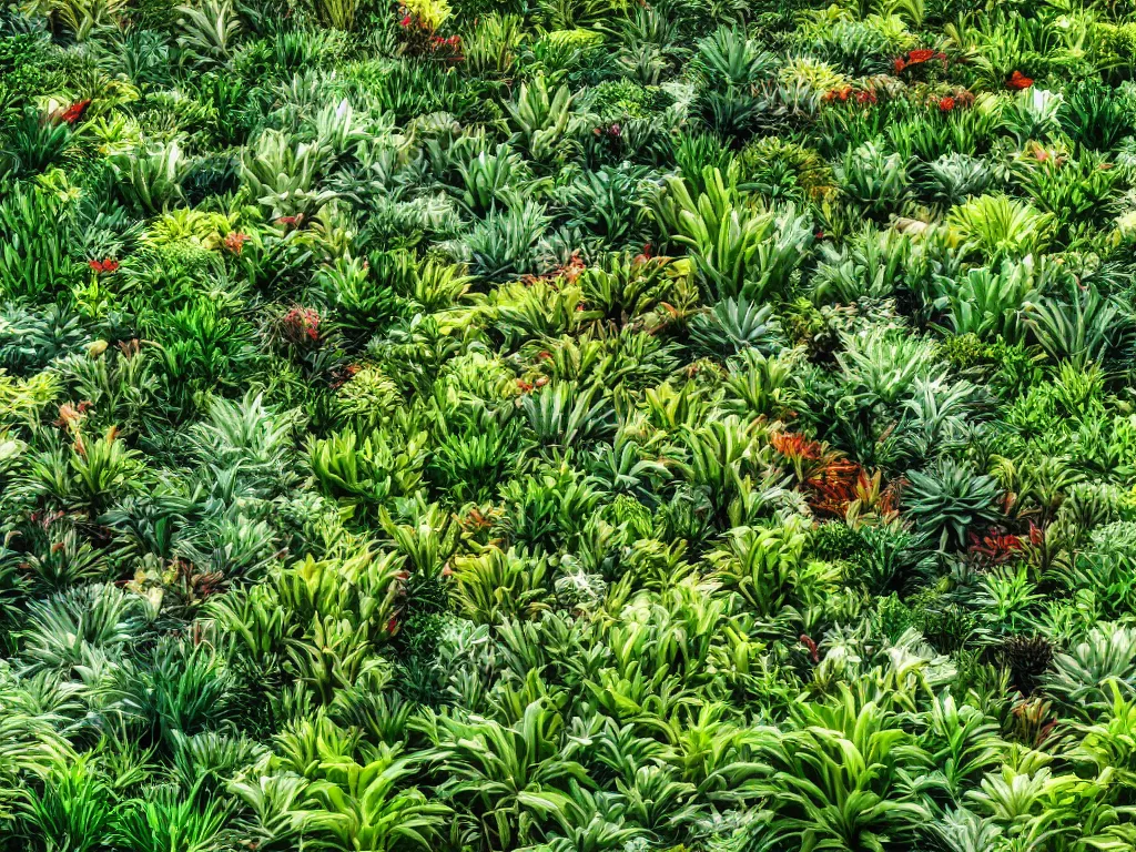 Prompt: professional digital art of a jungle of plastic plants, high quality, hd, 4 k, 8 k,