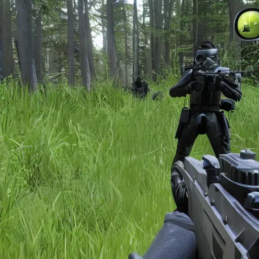 Prompt: battlefront 2 interwebz caught on trailcam