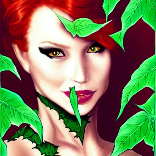 Image similar to poison ivy from batman