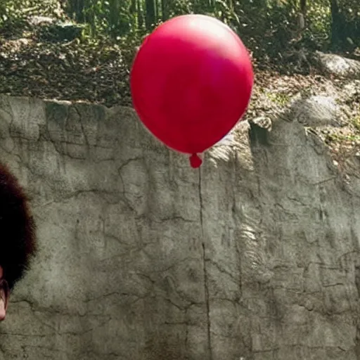 Prompt: Dwayne Johnson playing Pennywise in IT