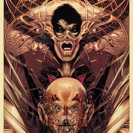 Image similar to portrait of crazy splinter, symmetrical, by yoichi hatakenaka, masamune shirow, josan gonzales and dan mumford, ayami kojima, takato yamamoto, barclay shaw, karol bak, yukito kishiro