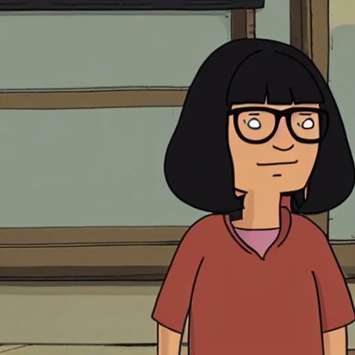 Prompt: A still of Tina Belcher from Bob's Burgers in Breaking Bad (2008)