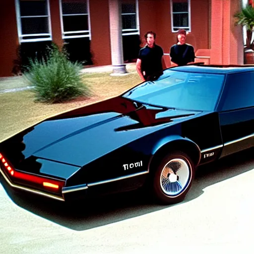 Image similar to kitt the car from the tv show knight rider