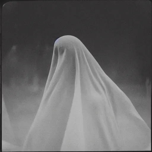 Image similar to a ghost captured on film camera with expired film