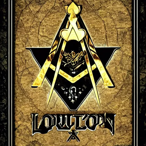 Image similar to masonic, occult lord of the rings