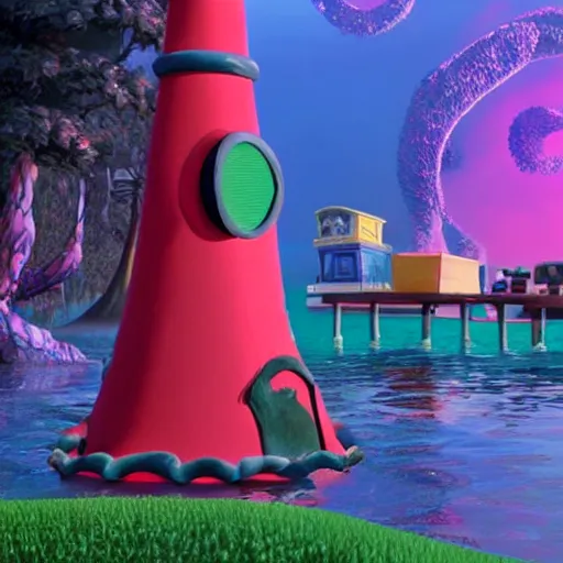 Image similar to a beautiful photo from the live action remake of day of the tentacle