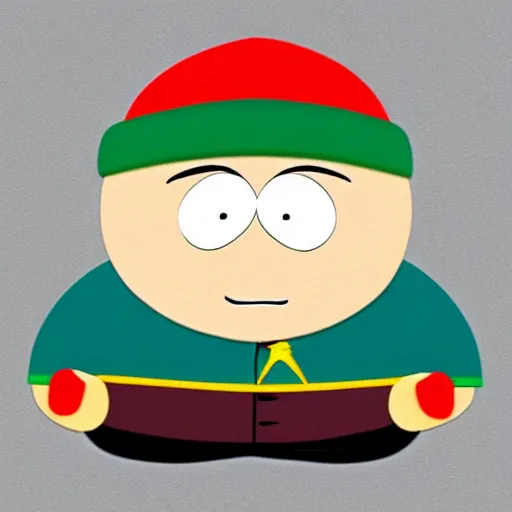 Prompt: South Park Cartman in real life, 3d, blender, photorealistic