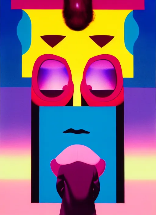 Image similar to balenciaga shades ad by shusei nagaoka, kaws, david rudnick, airbrush on canvas, pastell colours, cell shaded, 8 k, serien, moloe, mondoe, demesio, monteige, 3 ek, morettonim, derelio