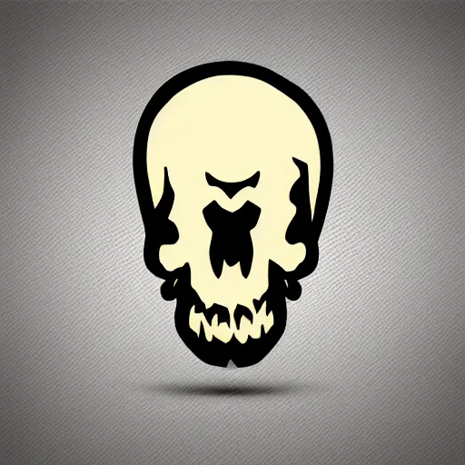 Image similar to death metal themed skull shaped microphone vector logo for a record label, dark, horrorcore, grunge, golden ratio