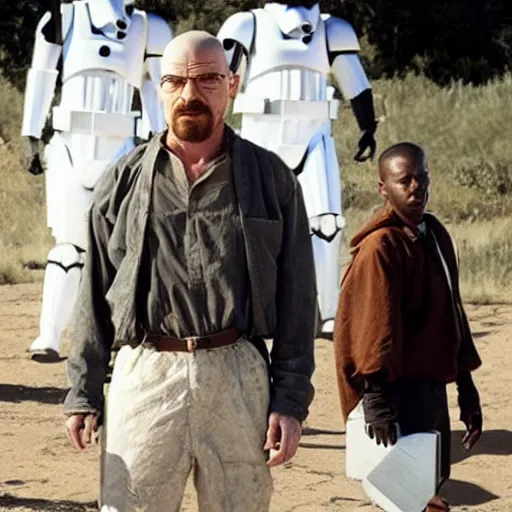 Image similar to breaking bad star wars prequels