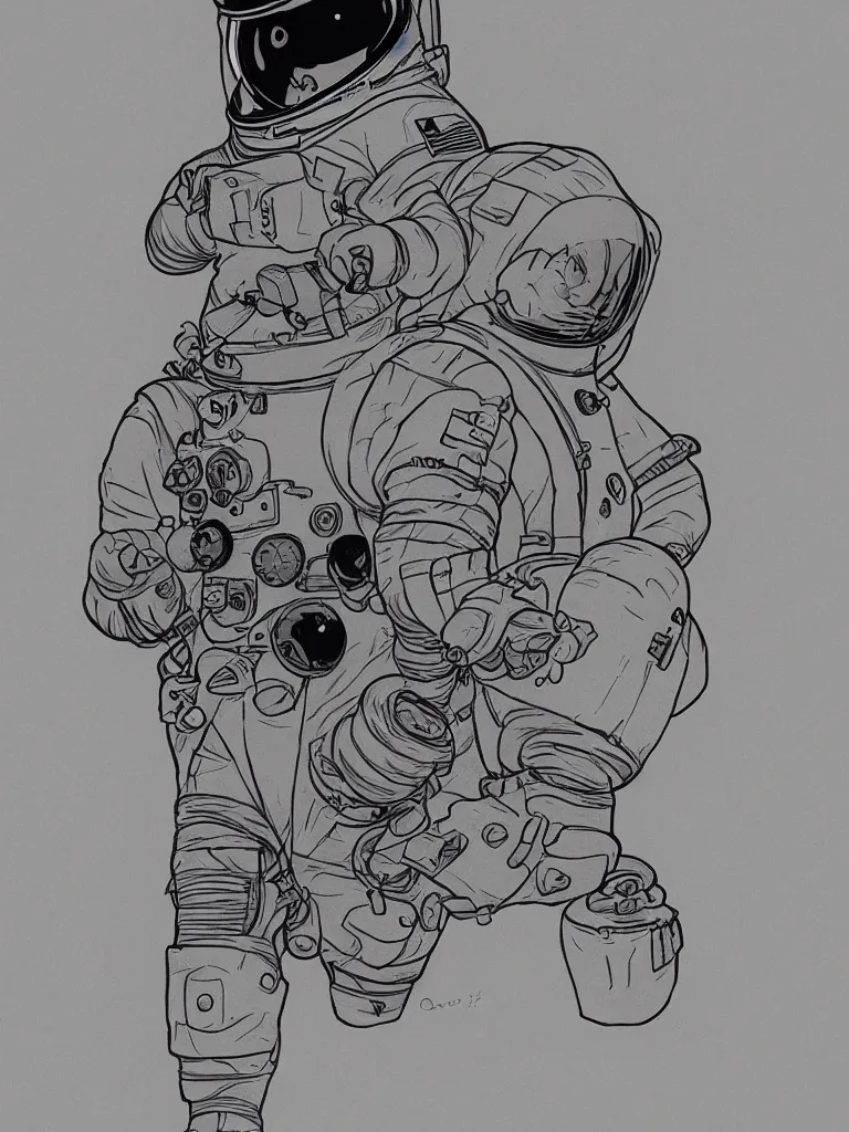 Image similar to astronaut glowing in the dark by disney concept artists, blunt borders, rule of thirds