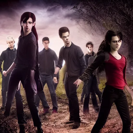 Prompt: Twilight live action, screenshot