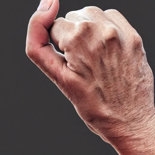 Prompt: photorealistic hand!!!!!, 4 k photorealism, by andor kollar and pablo perdomo, trending on unsplash, 4 k quality, intricately defined, complexly detailed