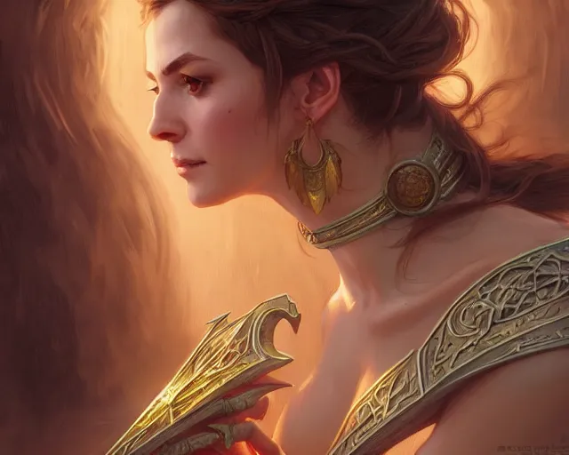 Prompt: twin daggers, deep focus, d & d, fantasy, intricate, elegant, highly detailed, digital painting, artstation, concept art, matte, sharp focus, illustration, hearthstone, art by artgerm and greg rutkowski and alphonse mucha