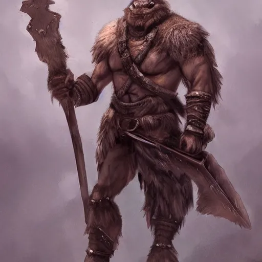 Image similar to anthropomorphic turtle barbarian humanoid, carapace, wlop, blizzard, winter, night, furs, fantasy