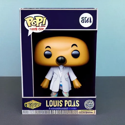 Image similar to Beastars Louis Funko POP with box,