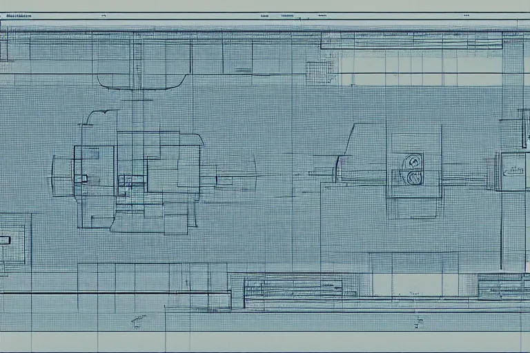 Image similar to an blueprint of hamburger,4k