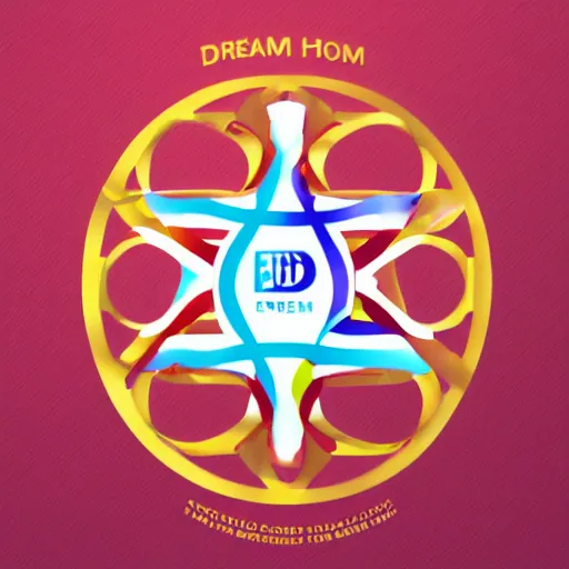 Image similar to dream diffusion logo