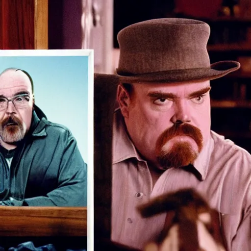 Image similar to john candy as walter white.