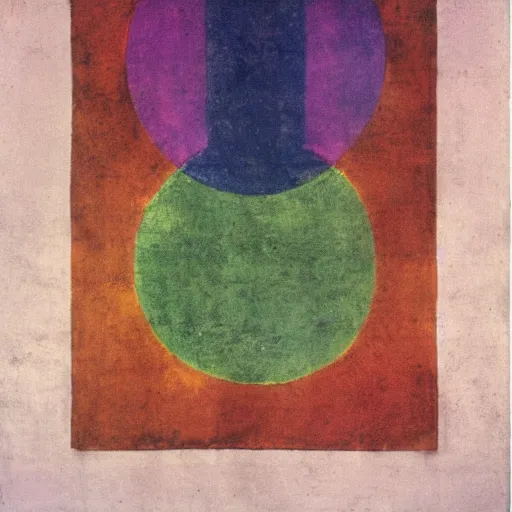 Image similar to archaic symbol for transformation, matte painting by paul klee, shrouded in realistic prismatic smoke